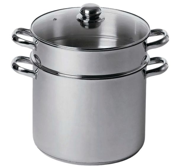 Couscoussier inox 11 L / 26 cm - Baumalu
