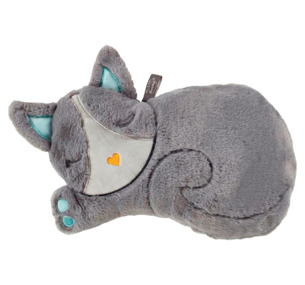 Coussin chauffant chat