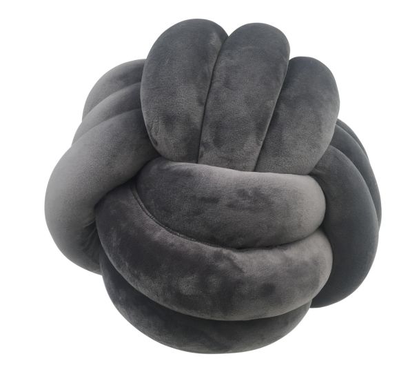 Coussin nœud velours