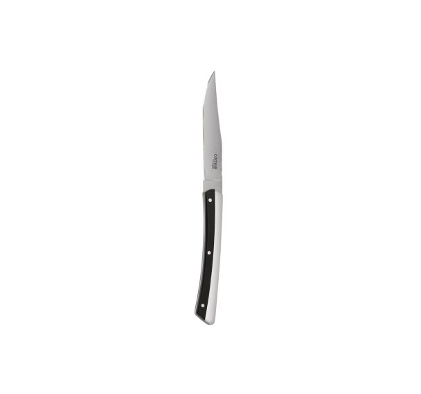 Couteau à steak inox 22,5 cm noir-K2