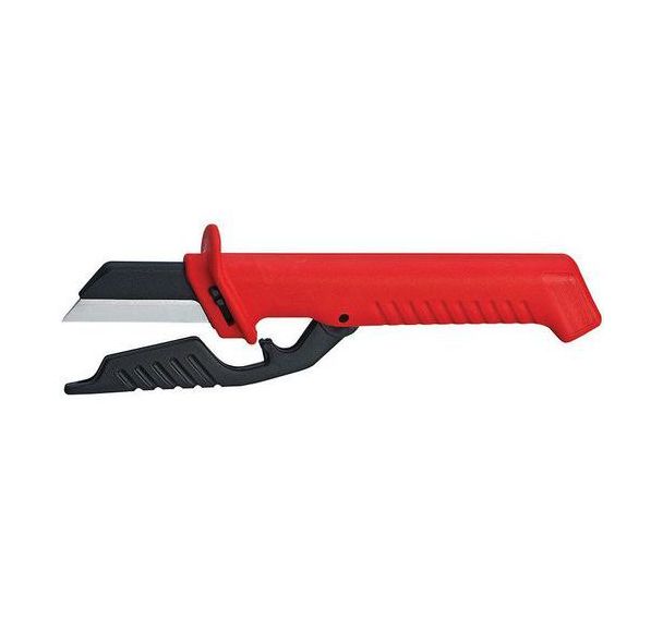 Couteau d'électricien pour câbles avec lame interchangeable 185 mm _ 98 56 SB