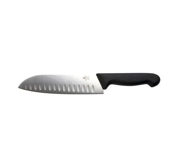 Couteau santoku manche noir L 180mm