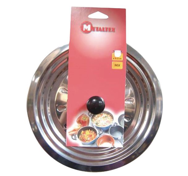 Couvercle anti gras inox -Metaltex