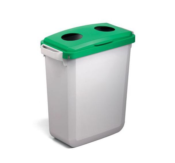 Couvercle avec charnière pour le tri du verre - 60L - Durable
