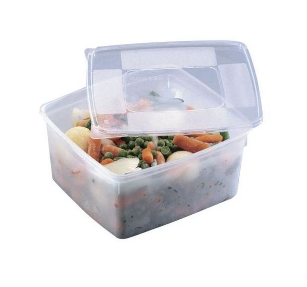 Couvercle de bac gastronorme 1/8 polypropylène