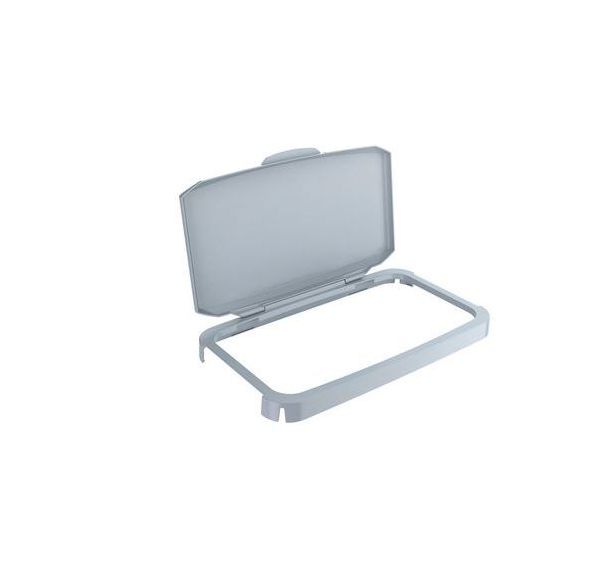 Couvercle gris avec charnière Durabin® 60L - Durable