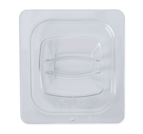 Couvercle pour Gastronorm 1/6 avec trou Rubbermaid