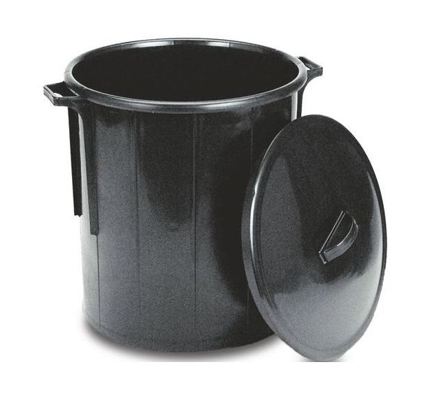 Couvercle pour conteneur cylindrique