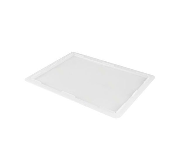 Couvercle pour demi bac à pâtons - Blanc