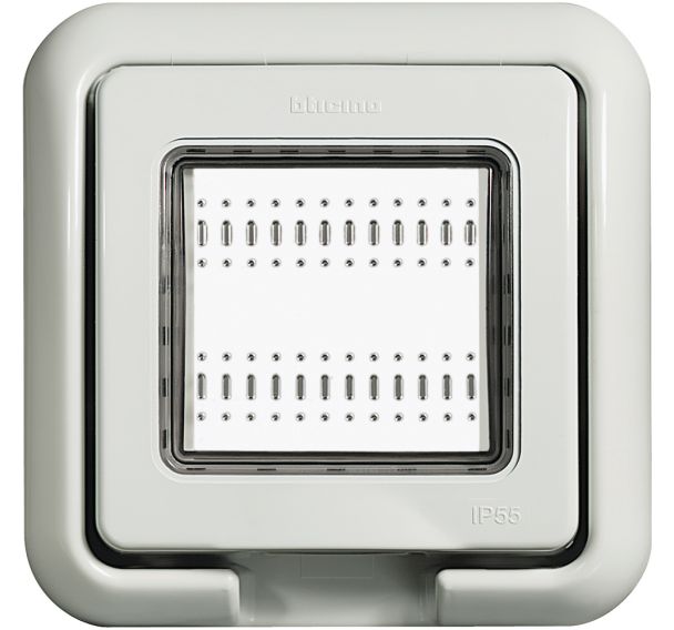Couvercle protégé Livinglight Idrobox IP55 - Tech
