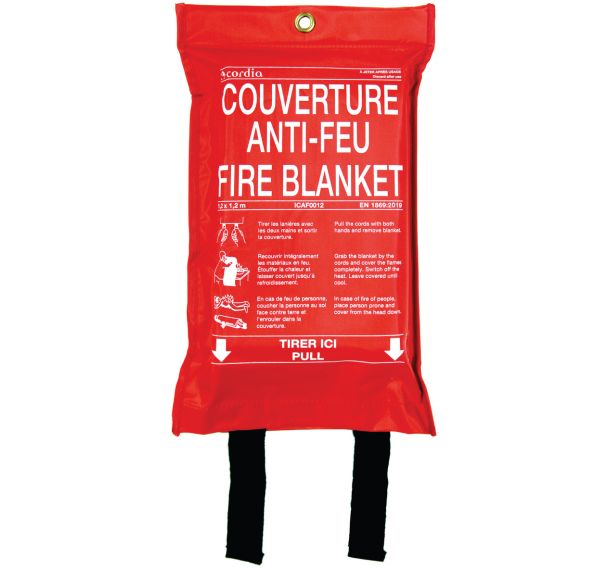 Couverture anti-feu sac souple