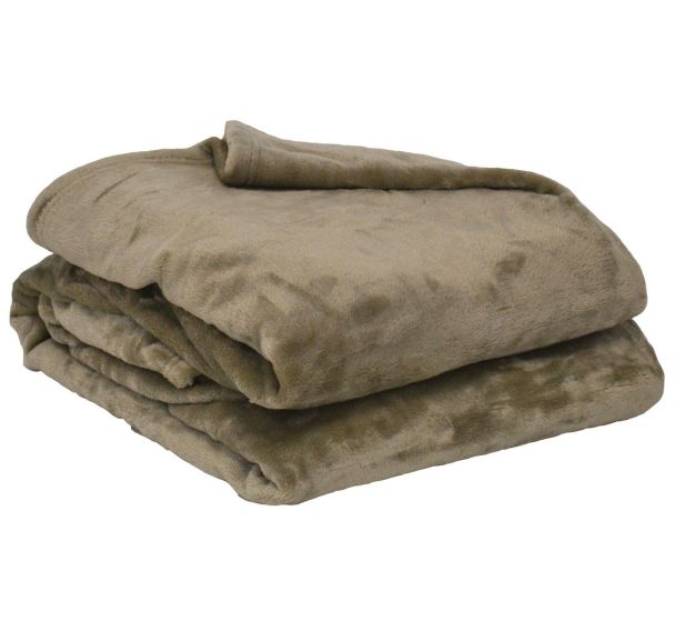 Couverture microflanelle microfibre