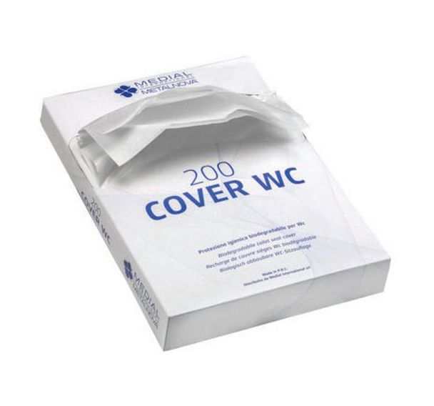 Couvre-sieges biodegradable - 25x200 feuilles