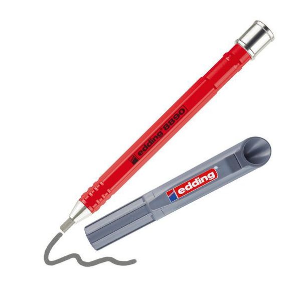 Crayon charpentier porte-mine e-8890 HB (FS)