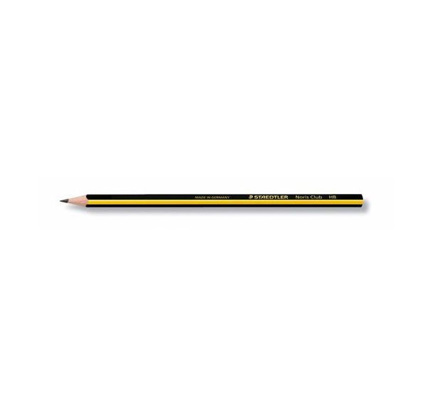 Crayon graphite Noris triangulaire HB mine 2 mm (Etui de 12)