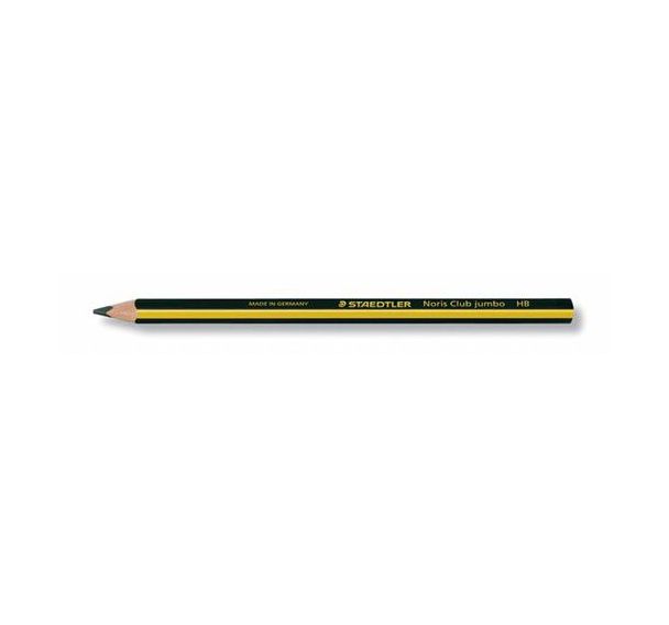 Crayon graphite gros module triangulaire Noris Staedtler (Boîte de 12)