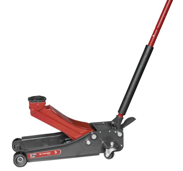 Cric rouleur compact extra-plat 3 t