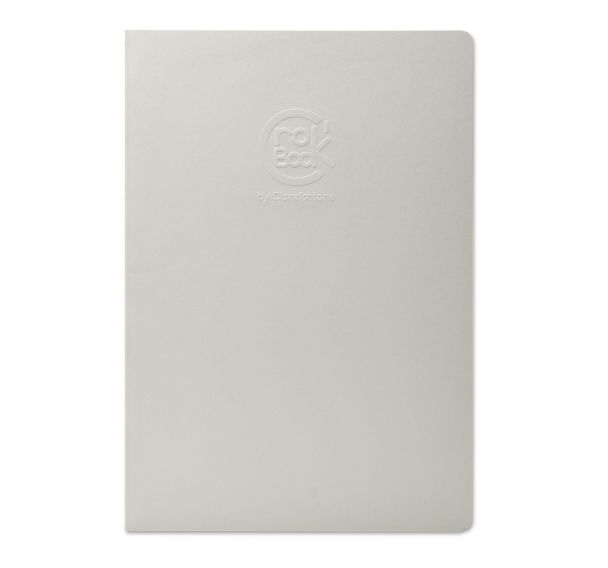 CroK'BooK piqué A4 24 feuilles 90g Gris Clair
