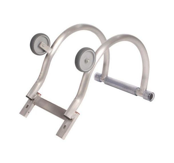 Crochet de faitage aluminium pour échelle de toit aluminium