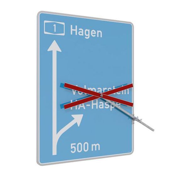 Croisement en profilés d'aluminium stables avec film RA2 - Schake