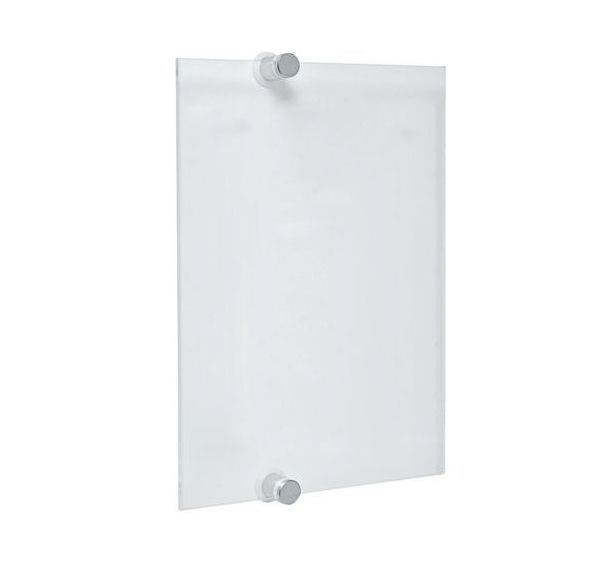 Crystal Sign - Plaque de porte A4 Portrait