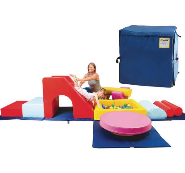 Cube de gymnastique en mousse 100 x 100 x 100 cm