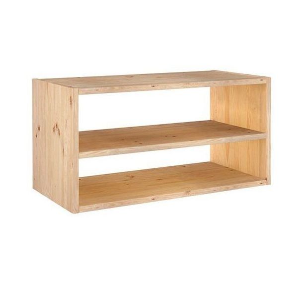 Cube étagère horizontal - 36.2x70.8x33cm