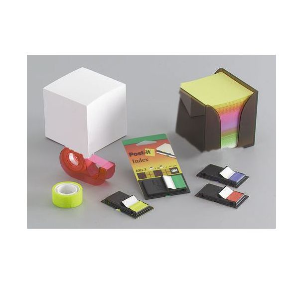 Cube papier blanc 9x9 cm
