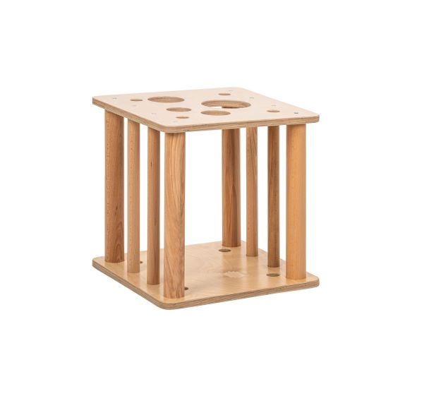 Cube rampant avec 8 barres
