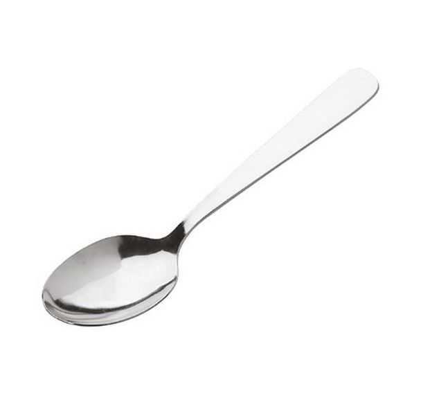 Cuillère de service Uni - 25 cm en acier inoxydable