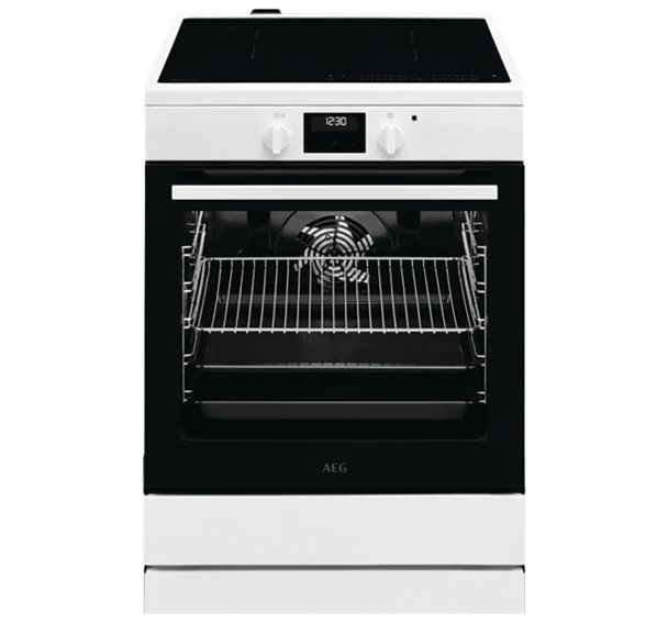 Cuisinière induction CIB6642ABW - Largeur 60 cm - Aeg