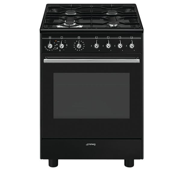 Cuisinière mixte CX61GMBL - Largeur 60 cm - Smeg