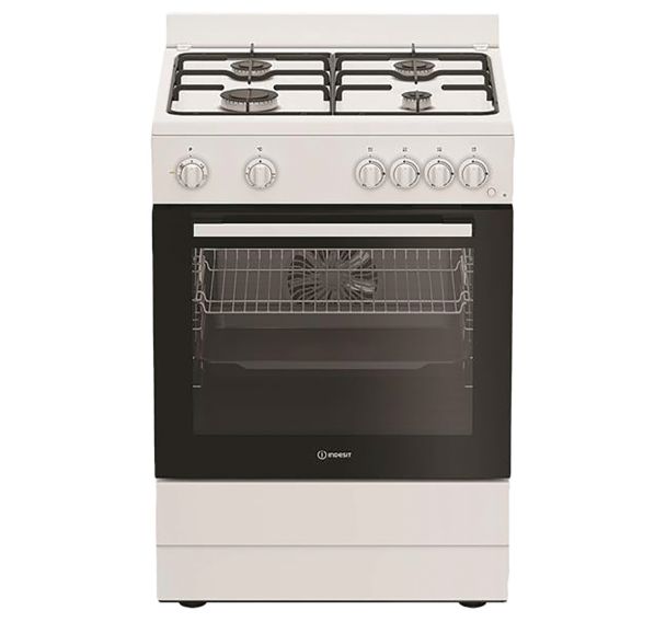 Cuisinière mixte I6G5KCW - Largeur 60 cm - Indesit