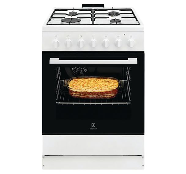 Cuisinière mixte LKK620010W - Largeur 60 cm - Electrolux