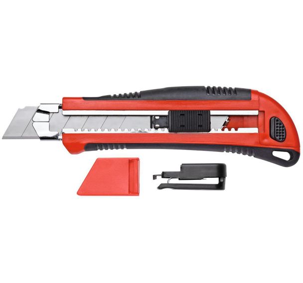 Cutter 5 lame largeur 25 mm clip