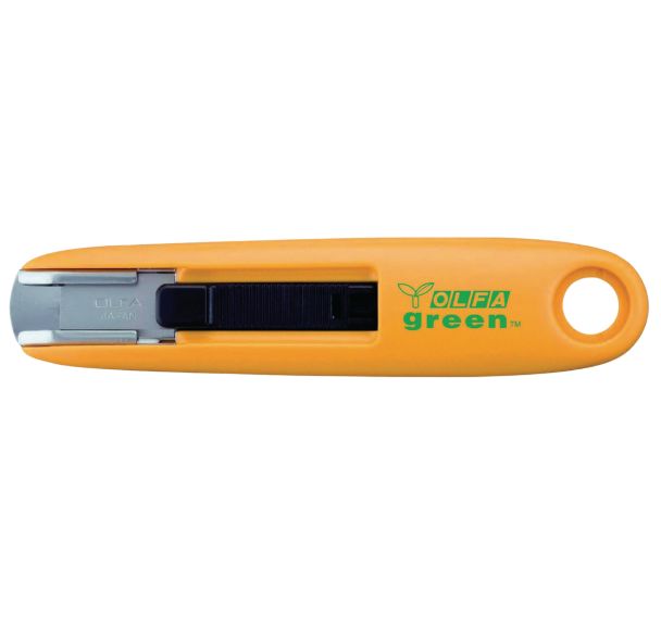 Cutter de sécurité SK7 green - Lame largeur 12 mm