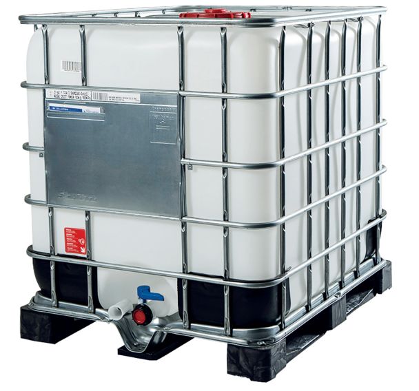 Cuve 1000L de transport Cuve + palette plastique