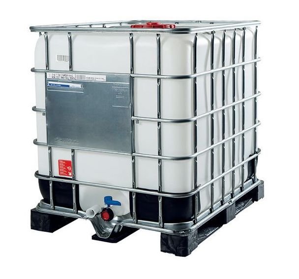 Cuve 1000L de transport Cuve + palette plastique