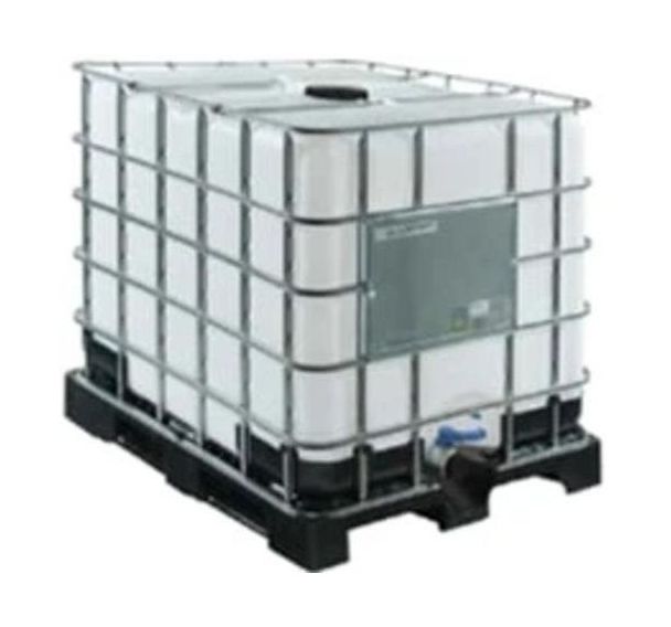 Cuve 1000L rénovée UN 6 avec couvercle + palette plastique