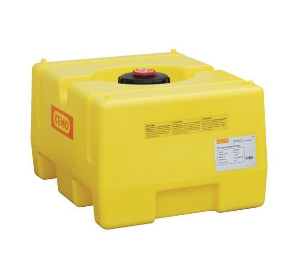 Cuve 125 à 600L PE rectangulaire transport et stockage