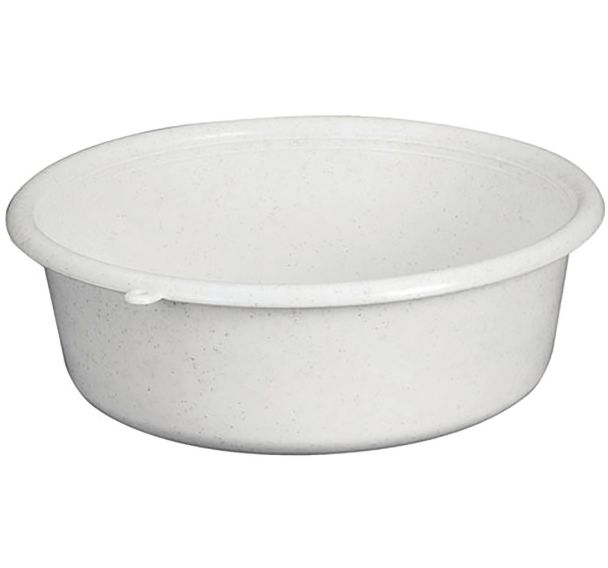 Cuvette ronde ø21x6cm 1.5l gris moucheté