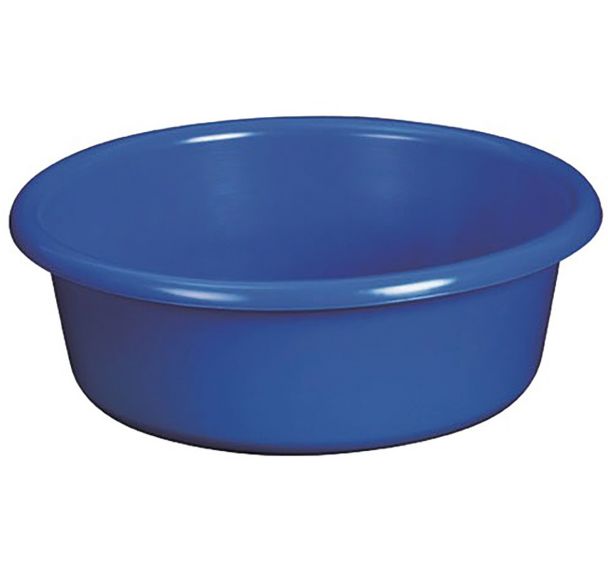 Cuvette ronde ø25x8cm 2.5l bleu