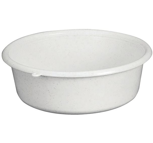Cuvette ronde ø28x10cm 4l gris moucheté