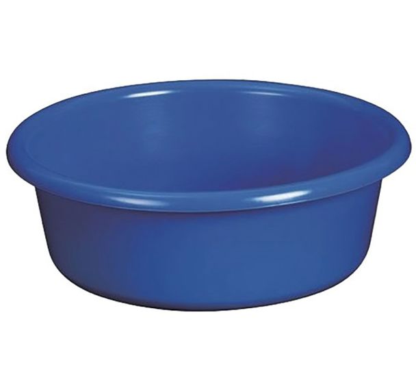 Cuvette ronde ø36x12cm 6.5lbleu