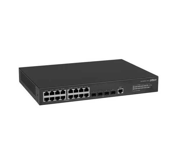 DC Networking géré 16 ports Gigabit avec 4 uplinks