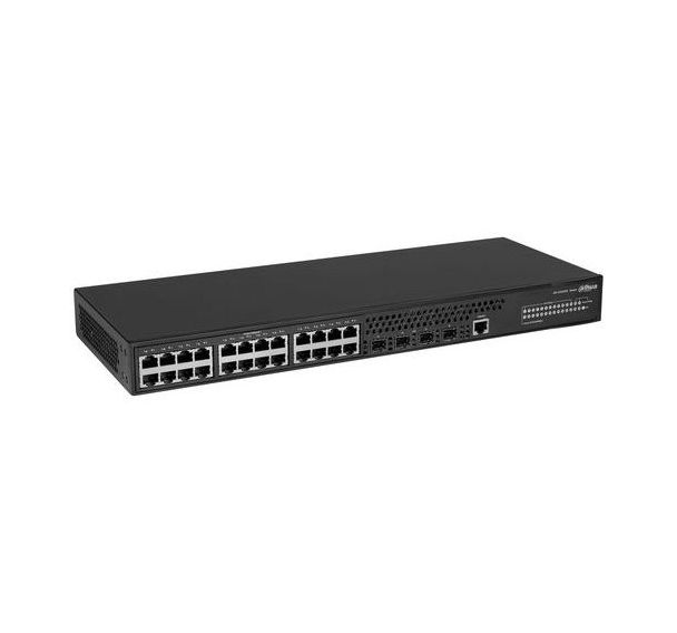 DC Networking géré 24 ports Gigabit avec 4 uplinks