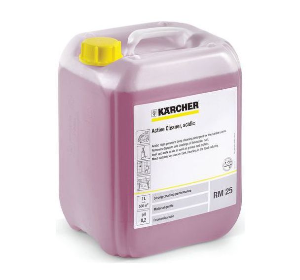 De tergent actif PressurePro, acide RM 25, 10 litres - Karcher