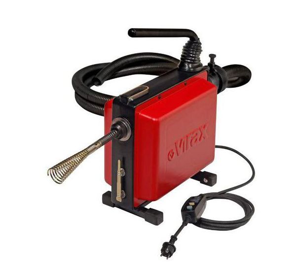 Déboucheur électrique à sections de câble VAL 96QC - Virax