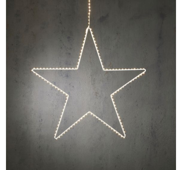 Décoration de noël étoile led avec minuterie