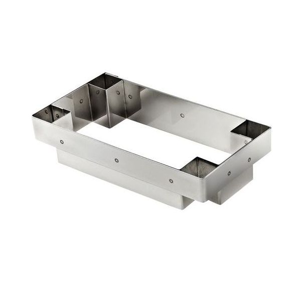 Découpoir inox rectangle mozaïk